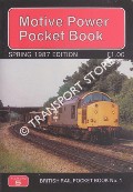 Motive Power Pocket Book - Spring, January 1987 by WEBSTER, Neil & FOX, Peter 